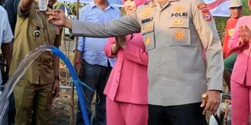 Bhayangkari Barru Tinjau Sumur Bor, 150 Warga Lipukasi Kini Terbantu Air Bersih