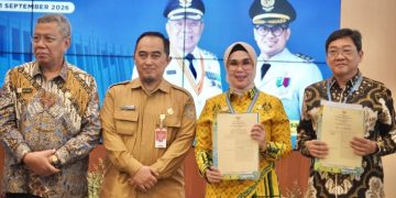 Bupati Barru Teken MoU Replikasi Sistem Peta Pajak dan Pertanahan Tangsel