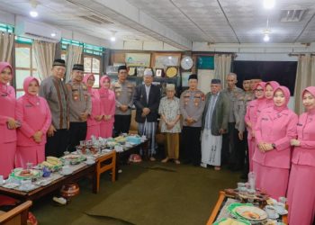 Kapolres Barru Ananda Fauzi Pamit, Mohon Doa dan Restu Pimpinan DDI Mangkoso