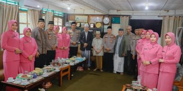 Kapolres Barru Ananda Fauzi Pamit, Mohon Doa dan Restu Pimpinan DDI Mangkoso