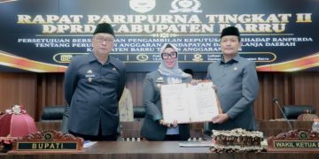 Pemkab dan DPRD Barru Setujui Ranperda Perubahan APBD 2026