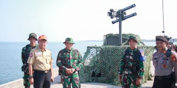 Sekda Barru Hadiri Latihan Menembak Rudal Starstreak Arhanud 16 Kostrad di Polejiwa