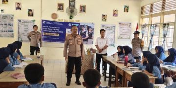 Polres Barru Sosialisasikan Penerimaan SMA Taruna Kemala Bhayangkara di SMPN 1 Barru