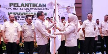 Andi Ina Kartika Sari Dilantik Jadi Ketua DPC HKTI Barru Periode 2026–2031