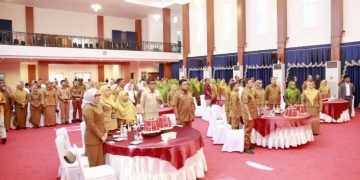 Bupati Andi Ina Saksikan Pelepasan Bantuan Susu untuk Anak di Sulsel