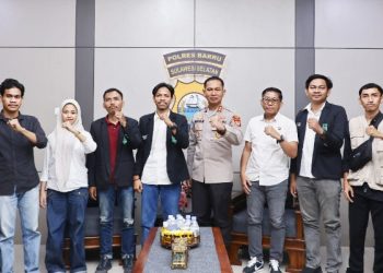 Kapolres Barru Terima Audiensi Gappembar, Perkuat Sinergi Jaga Kamtibmas