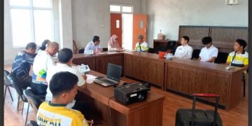 Disparekrafpora Barru dan KONI Gelar Rakor, Persiapan Porprov Sulsel XVIII Dimatangka