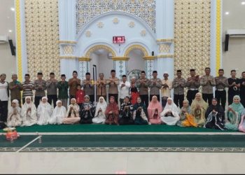 Safari Subuh di Masdarul Birri, Kapolres Barru Ajak Warga Jaga Kamtibmas