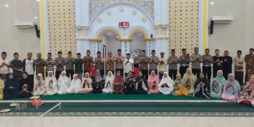 Safari Subuh di Masdarul Birri, Kapolres Barru Ajak Warga Jaga Kamtibmas