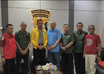 KONI Barru Audiensi dengan Kapolres, Bahas Porprov hingga Pengaktifan Cabor Menembak